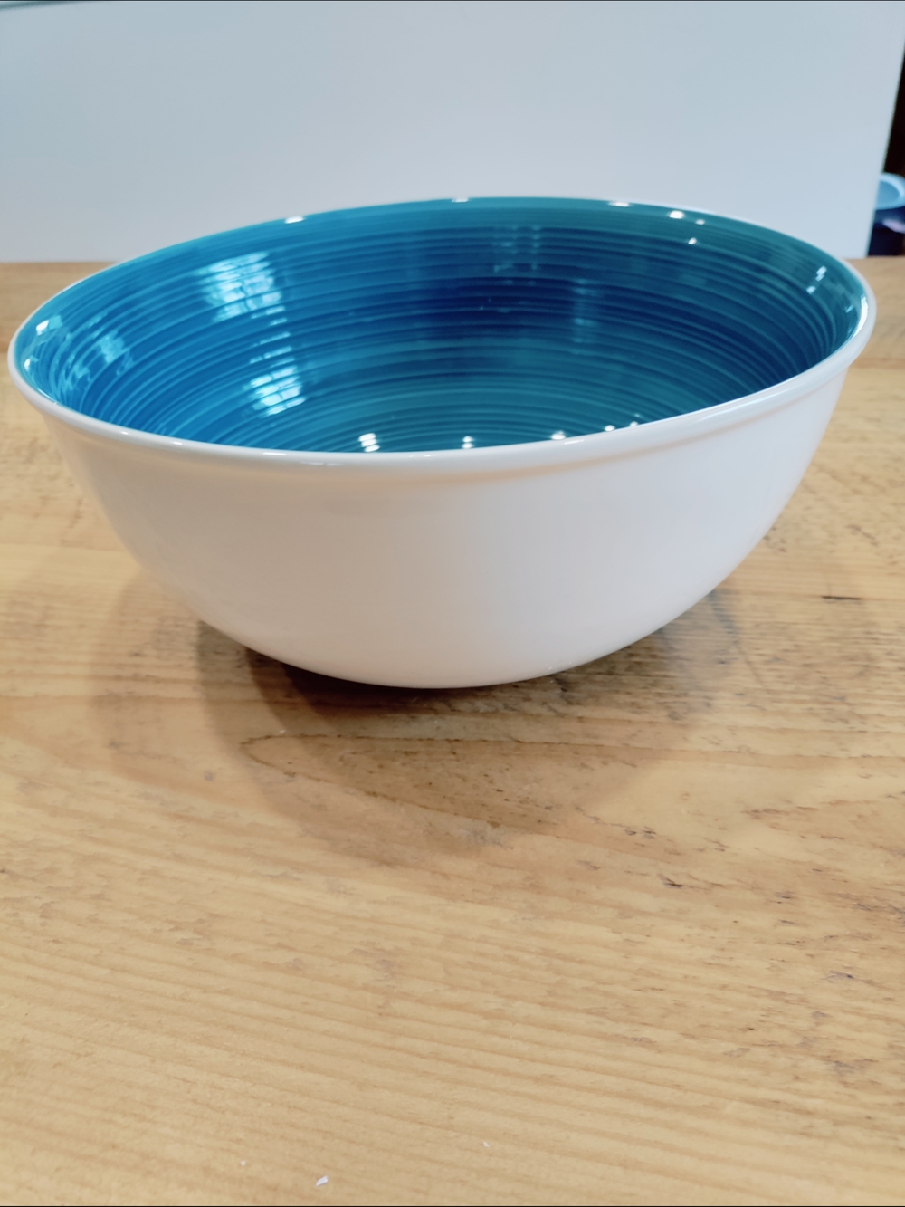 Hand Painted Ceramic Serving Bowl